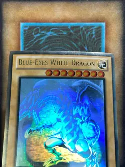 Yugioh Blue-Eyes White Dragon GLD5-EN001 Gold Ghost Rare Limited Edition VLP - Image 5