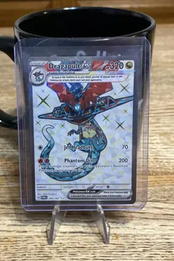 Pokemon Dragonpult Ex Twilight Masquerade Full Art 200/167 - Image 1