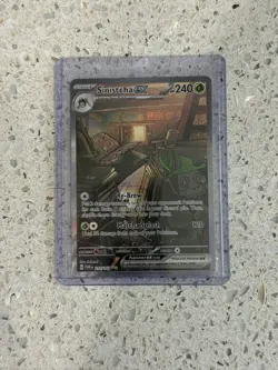 2024 Pokemon Twilight Masquerade #210/167 Sinistcha ex - Image 1