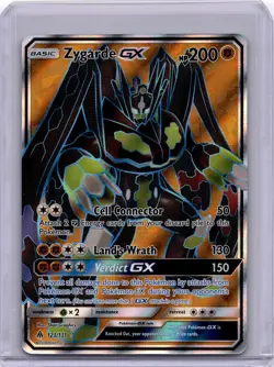Pokemon Zygarde GX (Full Art) Ultra Rare SM - Forbidden Light 123/131 NM - Image 1