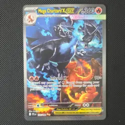 Pokemon Mega Charizard X EX 125/094 Phantasmal Flames Special Illustration Rare - Image 1