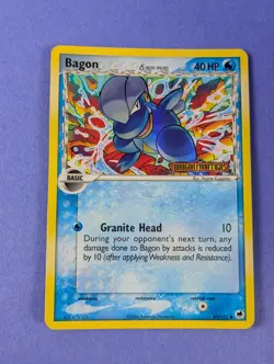 Bagon - 43/101 - Common Reverse Holo Ex Dragon Frontiers - Pokemon - DMG - Image 1