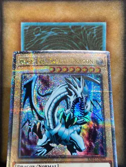 Yugioh Blue-Eyes White Dragon RA03-EN079 Quarter Century Rare 1st Ed NM - Image 2