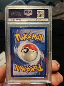 Wizards of the Coast 1999 Pokemon Fossil Gengar Holo 5/62 PSA 8 - Image 2