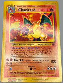 Pokemon TCG Charizard Jumbo CoroCoro Comics Japanese Promo 4/102 NM - Image 1
