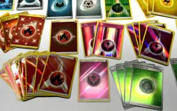 Lot of 111 Holographic Pokemon Energy Cards (Vintage & Modern) - Image 5