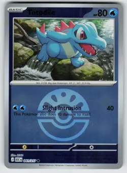 Totodile (Friend Ball) 041/217 Common Ascended Heroes Pokemon Reverse Holo NM - Image 1