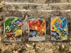 POKEMON FIRST PARTNER ILLUSTRATOR COLLECTION SERIES 1: KANTO STARTERS MEP 37-39 - Image 1
