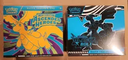 Pokemon TCG: Ascended Heroes Elite Trainer Box & Black Bolt ETB NEW SEALED - Image 1