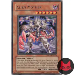 Yugioh Alien Mother POTD-EN028 Rare MP - Image 1