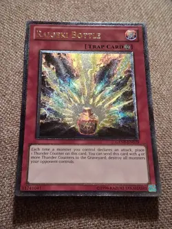 Yu-Gi-Oh Raigeki Bottle Ultimate Rare Euro Print NM - Image 1