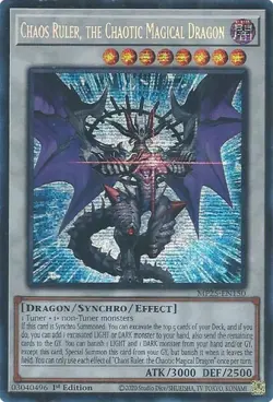 Yugioh - Chaos Ruler, the Chaotic Magical Dragon (1st Edition) - MP25-EN150 (P) - Image 1