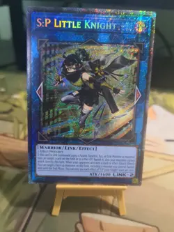 Yu-Gi-Oh S:P Little Knight MP25-EN047 Starlight Rare 1st Edition Near Mint - Image 1