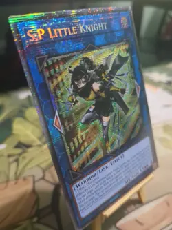 Yu-Gi-Oh S:P Little Knight MP25-EN047 Starlight Rare 1st Edition Near Mint - Image 3