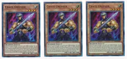 Yugioh x3 Chaos Grepher GFP2-EN039 Ultra Rare 1st Edition NM - Image 1