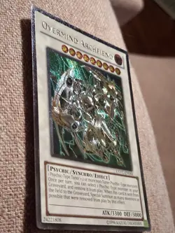 Yu-Gi-Oh Overmind Archfiend Ultimate Rare Euro Print LP - Image 4
