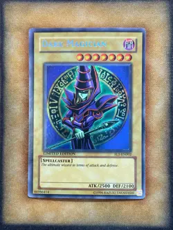 Yugioh Dark Magician FL1-EN002 Secret Rare Limited Edition MP - Image 1