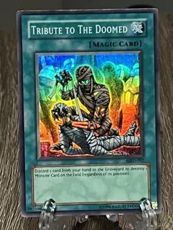 Tribute to The Doomed – MRD-057 – Unlimited – Rare – Yu-Gi-Oh! - Image 2