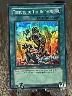 Tribute to The Doomed – MRD-057 – Unlimited – Rare – Yu-Gi-Oh! - Image 3