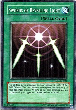Swords Of Revealing Light SD6-EN021 Yu-Gi-Oh! Light Play Unlimited - Image 1