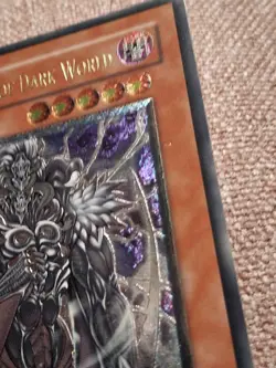 Yu-Gi-Oh Sillva Warlord Of Darkworld Ultimate Rare Euro Print MP - Image 2