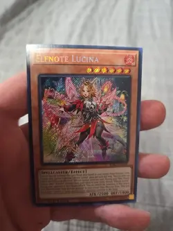 Elfnote Lucina (BPRO-EN010) - Secret Rare - 1st Edition YuGiOh NM - Image 1