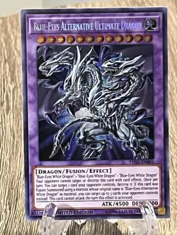 Blue-Eyes Alternative Ultimate Dragon–TN19-EN001–Unlimited–Ultra Rare–Yu-Gi-Oh! - Image 3