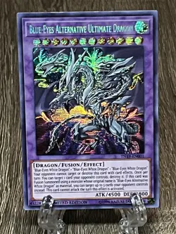 Blue-Eyes Alternative Ultimate Dragon–TN19-EN001–Unlimited–Ultra Rare–Yu-Gi-Oh! - Image 5