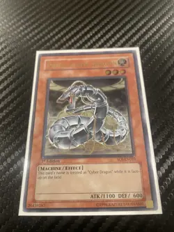 Proto-Cyber Dragon Ultimate Rare SOI-EN010 Shadow of Infinity 1st Edition LP - Image 1