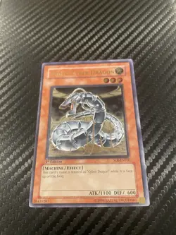 Proto-Cyber Dragon Ultimate Rare SOI-EN010 Shadow of Infinity 1st Edition LP - Image 2