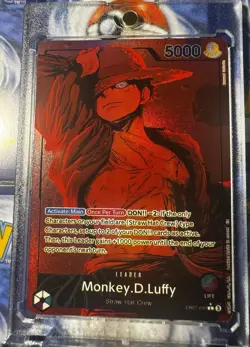 Monkey.D.Luffy EB02-010 25th Coll. Alt Art Leader ENGLISH One piece TCG - Image 1