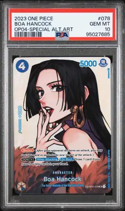 One Piece TCG Boa Hancock SP PSA 10 - Image 1