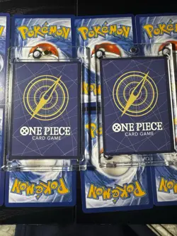 (2)One Piece Not for sale Magazine Monkey D. Luffy Foil Promo Lot of 2 - Image 2
