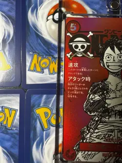 (2)One Piece Not for sale Magazine Monkey D. Luffy Foil Promo Lot of 2 - Image 4