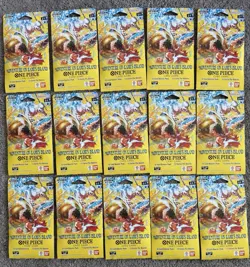 One Piece OP15 Adventure on Kami's Island Sleeved Booster Packs (Lot Of 15) NEW - Image 1