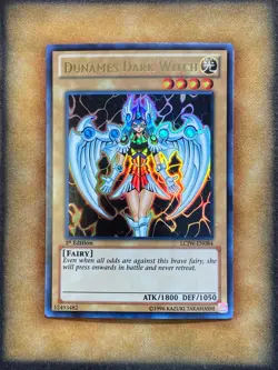 Yugioh Dunames Dark Witch LCJW-EN084 Ultra Rare 1st Ed NM - Image 1