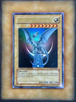 Yugioh Blue-Eyes White Dragon YAP1-EN001 Ultra Rare Limited Edition MP - Image 1