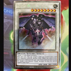 Yugioh Scrap Dragon RA03-EN240 Platinum Secret Rare 1st Edition NM/M - Image 3