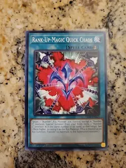 Rank-Up-Magic Quick Chaos - LED9-EN015 - Common 1st Edition Yugioh - Image 1