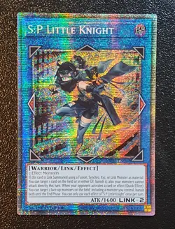 Yugioh MP25-EN047 S:P Little Knight Starlight Rare 1st Edition MINT - Image 1