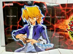 Yu-Gi-Oh Trading Card Game Play Mat Board Shonen Jump Joey Wheeler 1996 Konami - Image 2