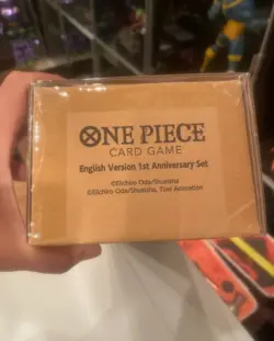 One Piece Card 1st Anniversary Set English Version + 2nd Anniversary Japanese - Image 1
