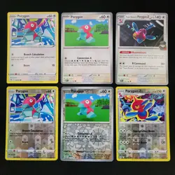 Porygon Pokemon Card Collection Set of 16 Cards Lot Bundle - Image 1