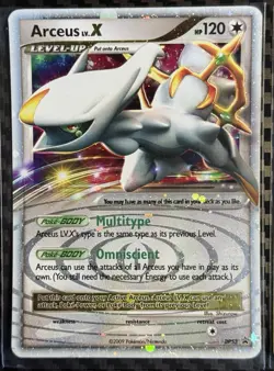 Pokemon Cards 4 Card Lot • Arceus Lv.X DP53, Arceus AR6 SWIRL, Tools •HP-MP - Image 4