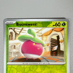 Pokemon TCG Card - Bounsweet 8/182 Reverse Holo | Common | 2023 Paradox Rift - Image 3