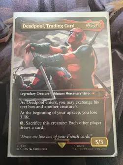 Deadpool Trading Card English Secret Lair - Image 1