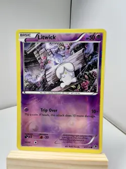 Pokemon Litwick 041/119 XY: Phantom Forces Reverse Holo Common LP 2014 TCG Card - Image 1