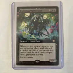 R 0028 Eumidian Wastewaker COMMANDER EXTENDED ART Edge of Eternities MTG Card - Image 1