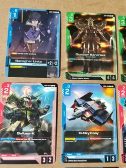 Gundam Card Game TCG Newtype Rising GD01 Uncommon Common Rares 14 Cards - Image 2