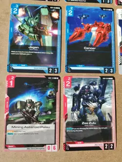 Gundam Card Game TCG Newtype Rising GD01 Uncommon Common Rares 14 Cards - Image 4